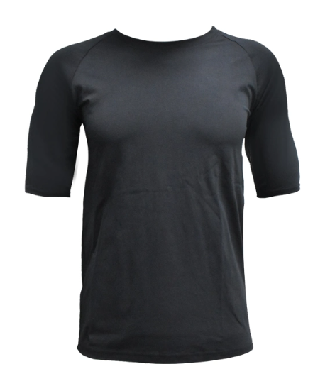 i-Motion Cotton Mesh Clothing Black
